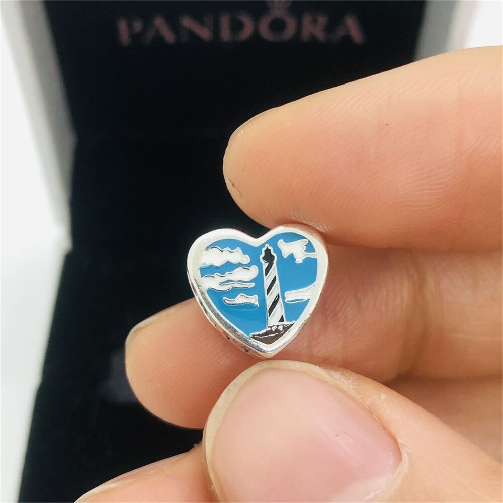 ✨🔥 Pandora Cape Hatteras Lighthouse Charm Travel Pendant